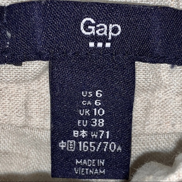 {NWOT} GAP Linen/Cotton Shorts - Picture 4 of 5